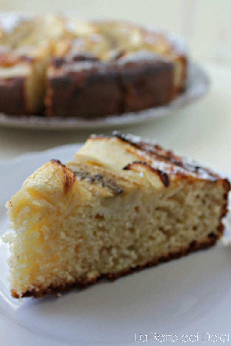 Torta Con Banane E Yogurt Greco